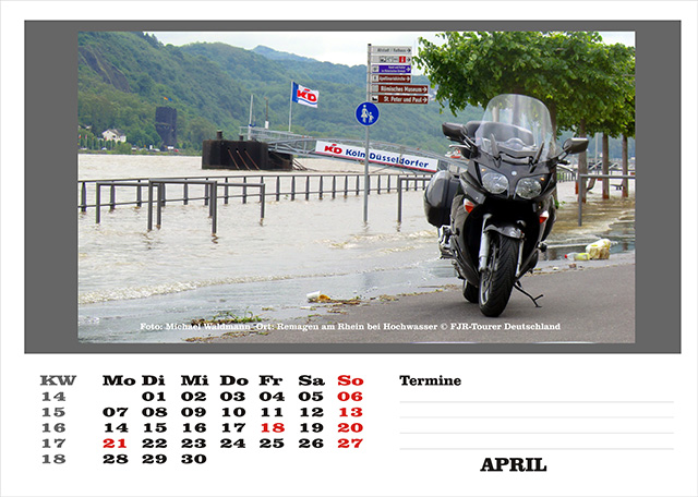 Kalender 2014 April