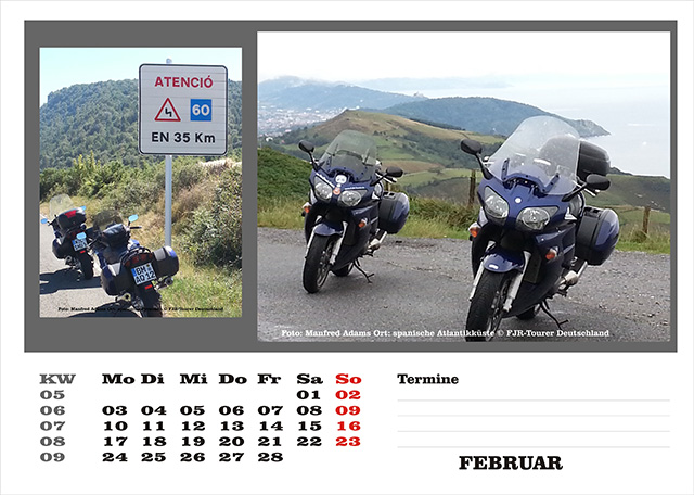 Kalender 2014 Februar
