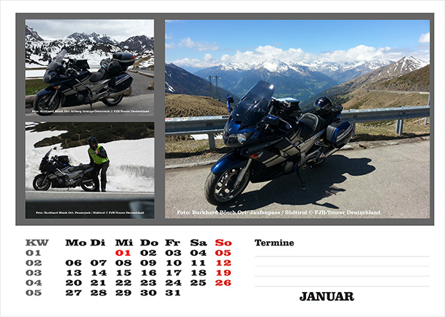 Kalender 2014 Januar