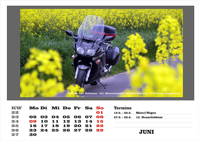 Kalender 2014 Juni