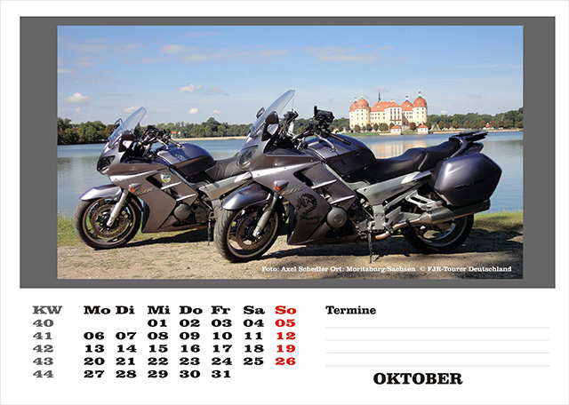 Kalender 2014 Oktober