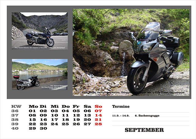 Kalender 2014 September