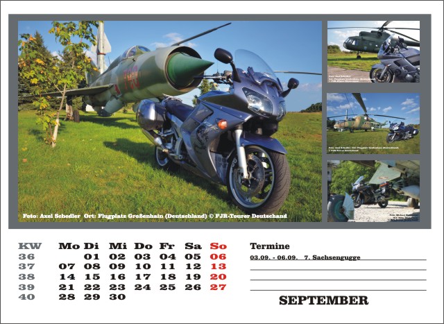 Kalender 2015 September
