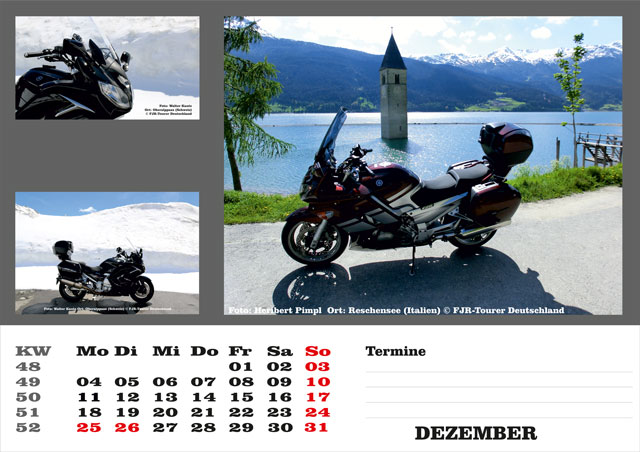 Kalender 2017 Dezember
