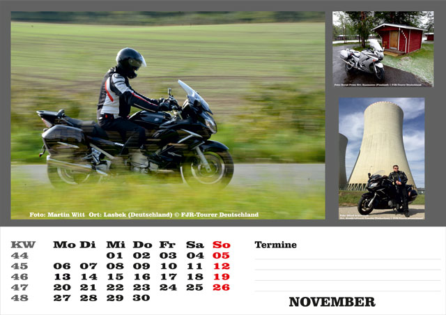 Kalender 2017 November