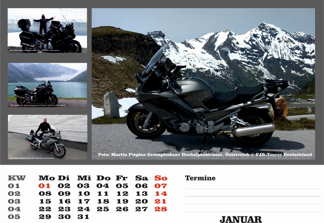 Kalender 2018 Januar