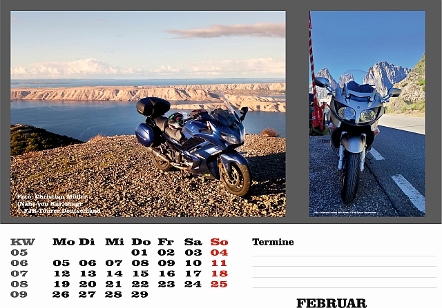 Kalender 2024 Februar