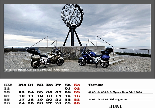 Kalender 2024 Juni