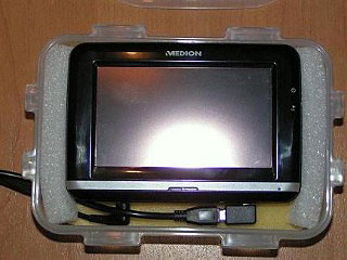Medion-PDA und GPS-Maus